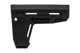 The Strike Industries AR Pistol Stabilizer Brace is made from fiberglass reinforced polymer